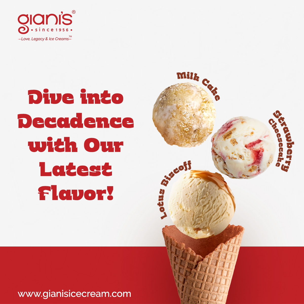 Gianis Introduces: Three Delicious New Ice Cream Flavours